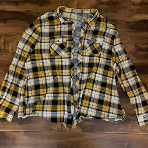 Passport Women’s Yellow Flannel Size L